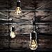 Outdoor Commercial String Globe Lights with Hanging Drop Sockets – 50ft – 24 Sockets and Bulbs Outdoor or Indoor. Great for Patio, Cafe, Party, Home, Bistro, Wedding, Backyard
