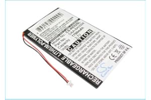 BCXY Replacement Battery for Creative DAP-HD0014, Labs Nomad Jukebox Zen, Zen 20GB, Zen 40GB