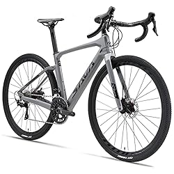 SAVADECK Carbon Gravel Road Bike, T800 Carbon Frame