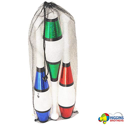 Higgins Brothers Eclipse Juggling Club Set of 3 Blue, Red, Green Colors - Thumbnail 3