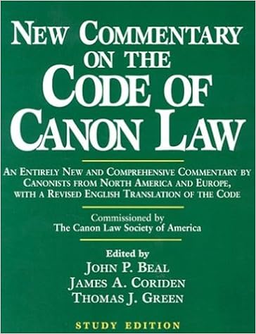 New Commentary on the Code of Canon Law: Study Edition New Commentary on the Code of Canon Law: Study Edition