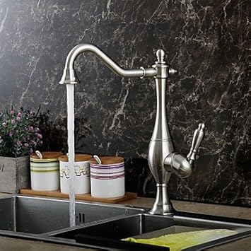 Armatur Kuchen Wasserhahn Kuche Kitchen Sink Faucet Thermostat Standard Hohe Bogen Hoch Montiert Die Plattform Spitzen Dusche Nur Verwalten Amazon De Kuche Haushalt