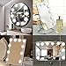 Mirror Lights, UNIFUN Hollywood Style LED Makeup Mirror Lights with 10 Dimmable Bulbs, USB Powered Flexible Lighting Fixture for Bathroom, Makeup Dressing Table (Mirror Not Include)