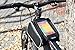ArcEnCiel Bike Frame Bag Bicycle Top Tube Bag Cell Phone Bag Waterproof Sensitive Touch Screen (Double Pannier)