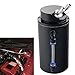 Dewhel Universal Cylindrical JDM 750ml Aluminum Engine Oil Catch Can Reservoir Tank (Blue)