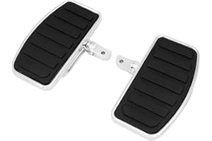 HCmotorku Motorcycle Adjustable Floorboards Rider Passenger Footboard Wide Foot Pegs Fit For Honda VTX 1800 1300 For Suzuki C