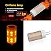 LAKES flame bulb G4 base 1700K True Fire Color led bulb Decorative Lamp for Christmas Halloween Festival Party Pack of 2