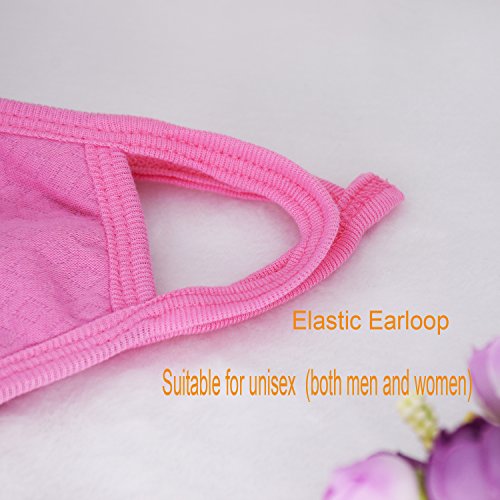 3 Pcs Activated Carbon Anti Dust Face Mouth Mask, WITERY Warm Anti Dust Mask Anti-fog Mask Antibacterial Activated Carbon Earloop Mouth Mask Face Masks for Men Women - Thumbnail 2