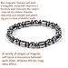 1 x Weight Loss Magnetic Therapy Round Stone Bracelet Health Care Black