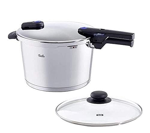 Fissler Vitaquick Pressure Cooker Set Quart Glass Lid in