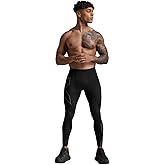 2XU Men's Light Speed Compression Tights - Lightweight & Flexible Support for Improved Running Performance