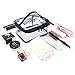 Tsa friendly clear travel toiletry bag Approved for men women kids | Cosmetic Bags with 2 zipper | Transparent toiletry Sundry Kit | Carry-On makeup bag organizer
