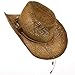 Outback Tea Stained Straw Hat-Shade Off Tea Stain