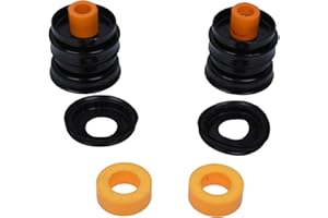 DongJinK Two Set Rear Mounting Damper Compatible with Honda Jazz/Fit/GK/City/GM6 2015-2021 52670-T5A-J01 52670T5AJ01