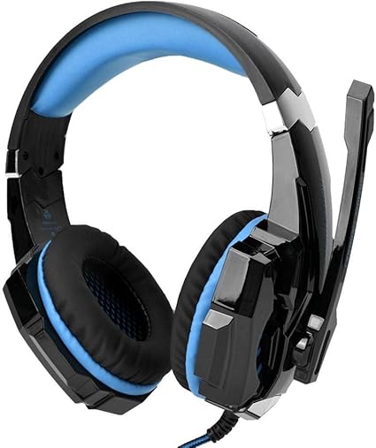 Amazon Bewinner Ledゲームヘッドフォン 編組ワイヤ付き Hifiステレオゲームヘッドセット ノイズリダクションヘッドマウントヘッドセット ハンタースパイダー用マイク付き Pcコンピュータ Bewinnergq9u1afn6b 01 Bewinner ゲーミングヘッドセット 通販