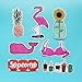 Teen Girls Cute Cartoon Laptop Stickers Car Skateboard Motorcycle Bicycle Luggage Guitar Bike Decal 45pcs Pack