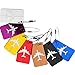NUOLUX Travel Luggage Tags Suitcase Luggage Bag Tags Pack of 7