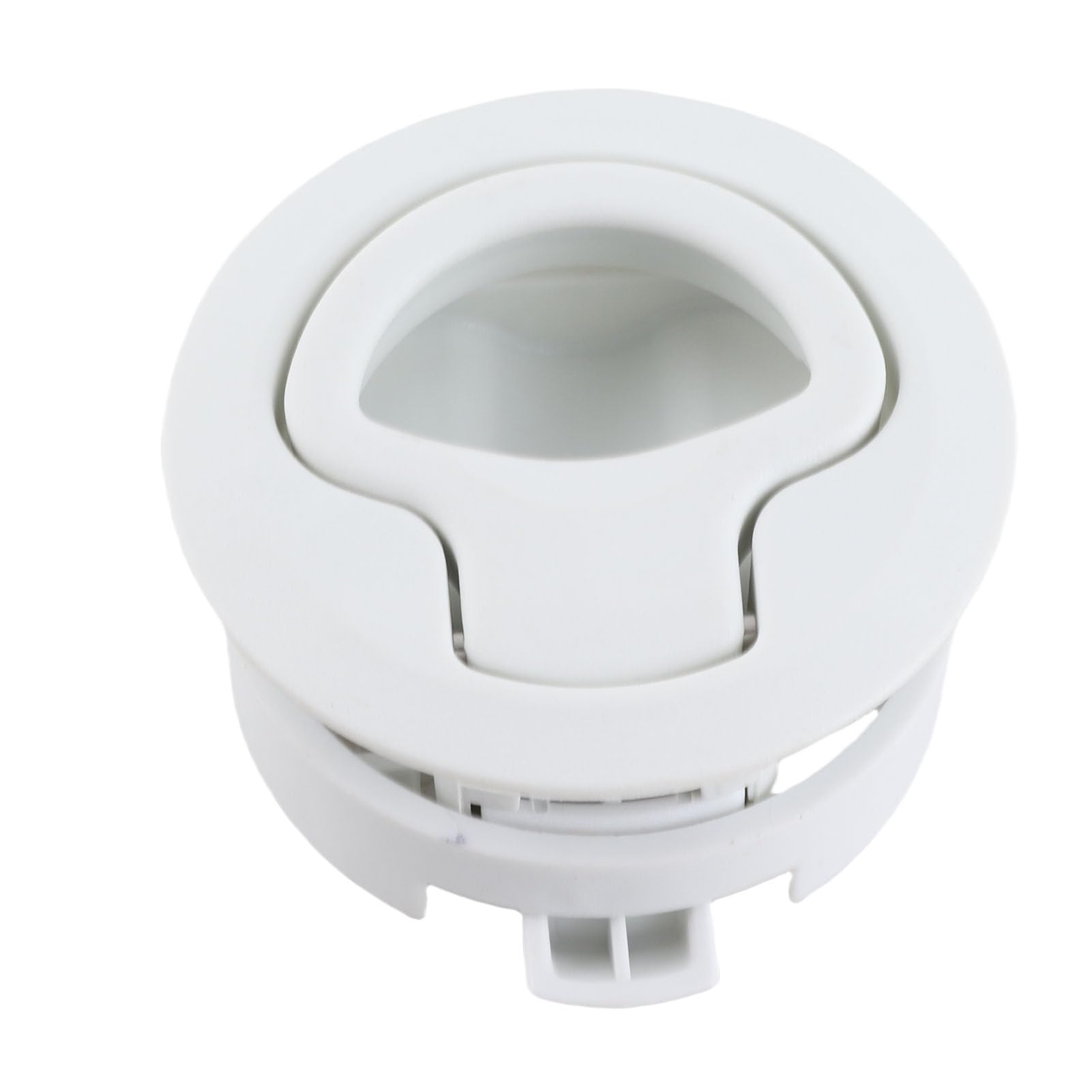 Seadoo Slam Latch - Replacement for Latch Hatch Round Pull White Flush Pull Latch Universal Plastic Flush Pull Hatch Latch Slam Latch Replacement for Rv Marine Boat Rv White (White)