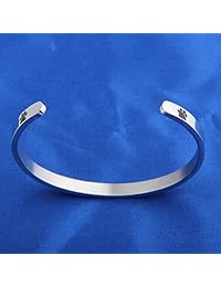 Pulsera con texto en inglés "Feelmem When I Needed A Hand I Found Your Paw Cuff", regalo para los amantes de los perros