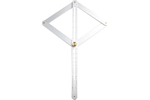 Stainless Steel Corner Angle Finder Tool with Sliding Lock Mechanism for Repeated Accurate Measurement and Transfer