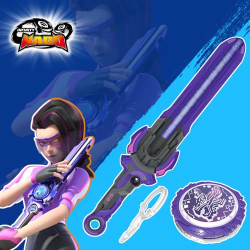 INFINITY NADO Spinning Tops Kids Metal Toy Battle Tops Spinning Tops Spinning Tops Kids Ages 5 6 7 8 9 10 11 12 Years Old Standard Pack Dream World Magic Dragon