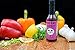 Surprisingly Mild Guajillo Ghost Tex-Mex Hot Sauce and Marinade by Fat Cat Gourmet - Savory Smoky Flavor - Mild Heat - For Tacos, Burritos, Fajitas - Gluten Free, Vegan & Keto Friendly - 1 Bottle