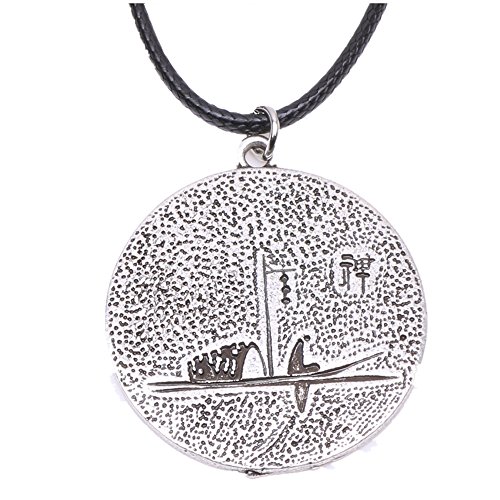 Meditation on a fishing boat yoga inpired zen necklace …