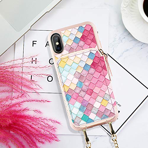 image for ZVE Case for iPhone Xs Max Case, 6.5 inch, Walllet Case with Credit Ca