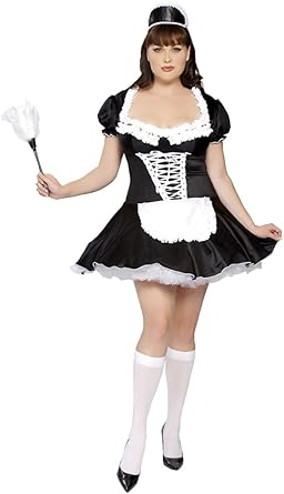 plus size french maid costume amazon