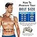 Weight Lifting Belt - US Muscle Division Back Support Belt + Easy Open Velcro Hook And Loop Fastener - Double Stitched Weight Belt Featuring Soft Feel 6” Wide Padded Neoprene (Large)