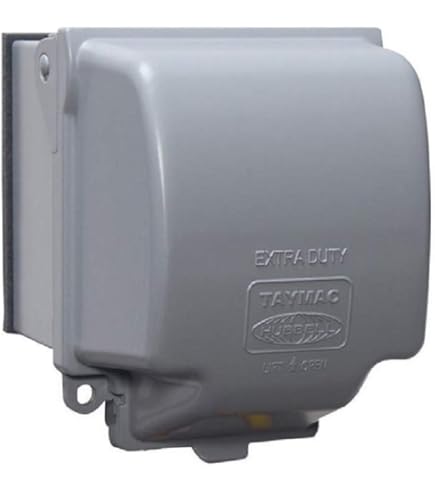TayMac MX4380S EXTRA DUTY Gray 1-Gang Expandable Weatherproof In