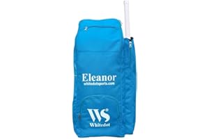 Whitedot Eleanor Blue Cricket Kitbag - Suitable for Junior and Intermediate Player - for 10 Year to 14 Year (Blue)