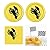Motorcross Party Pack - 16 guests - cake plates, napkins and checker flag picks
