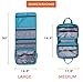 Lilliput Hanging Toiletry Bag Hanging Makeup Organizer for Cosmetics, Toiletries & Travel Accessories