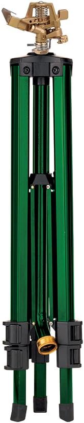 Orbit 56667N Zinc Impact Sprinkler on Tripod : Lawn And Garden Sprinklers : Garden & Outdoor