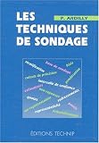 Image de Les techniques de sondage (French Edition)