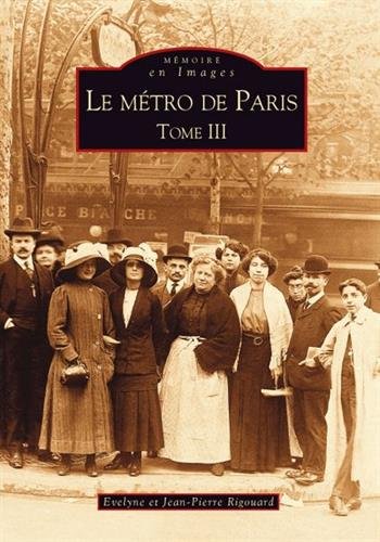 Le  métro de Paris