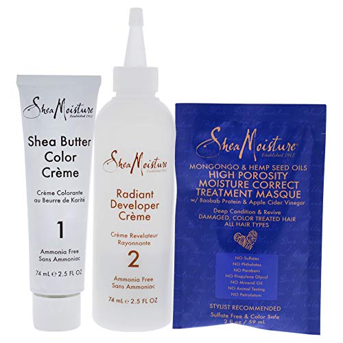 Shea Moisture Nourishing Hair Color Kit, Light Browm