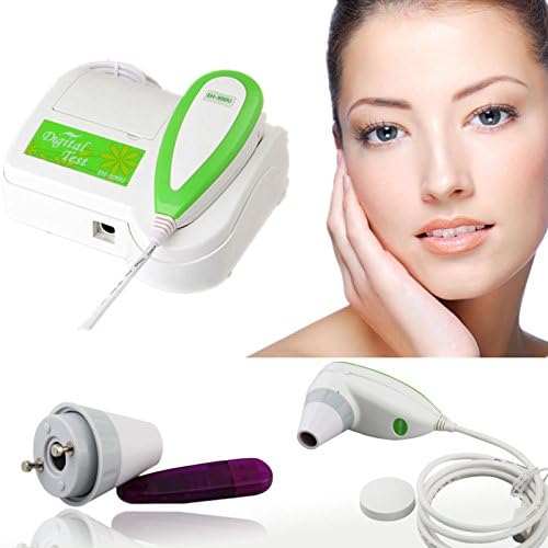Healtheveryday New 3D 5.0 MP High Resolution USB Out Skin Scope Analysis/Analyzer Skin Health Analysis System Examing Maching Equipment Skin Health Tester - With 50x Skin Lens