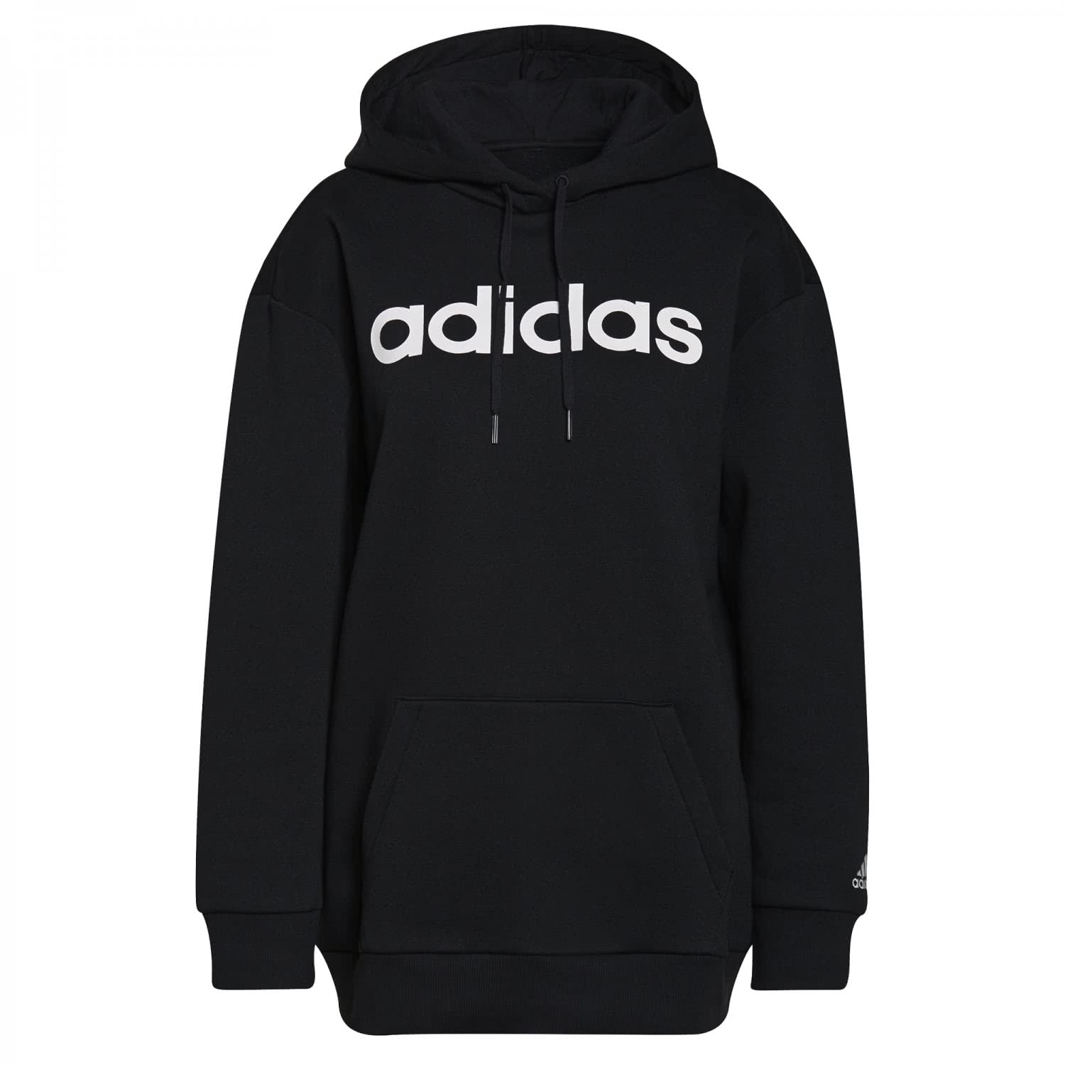 Adidas GS1342 W LIN OV FL HD Sweat black/white M