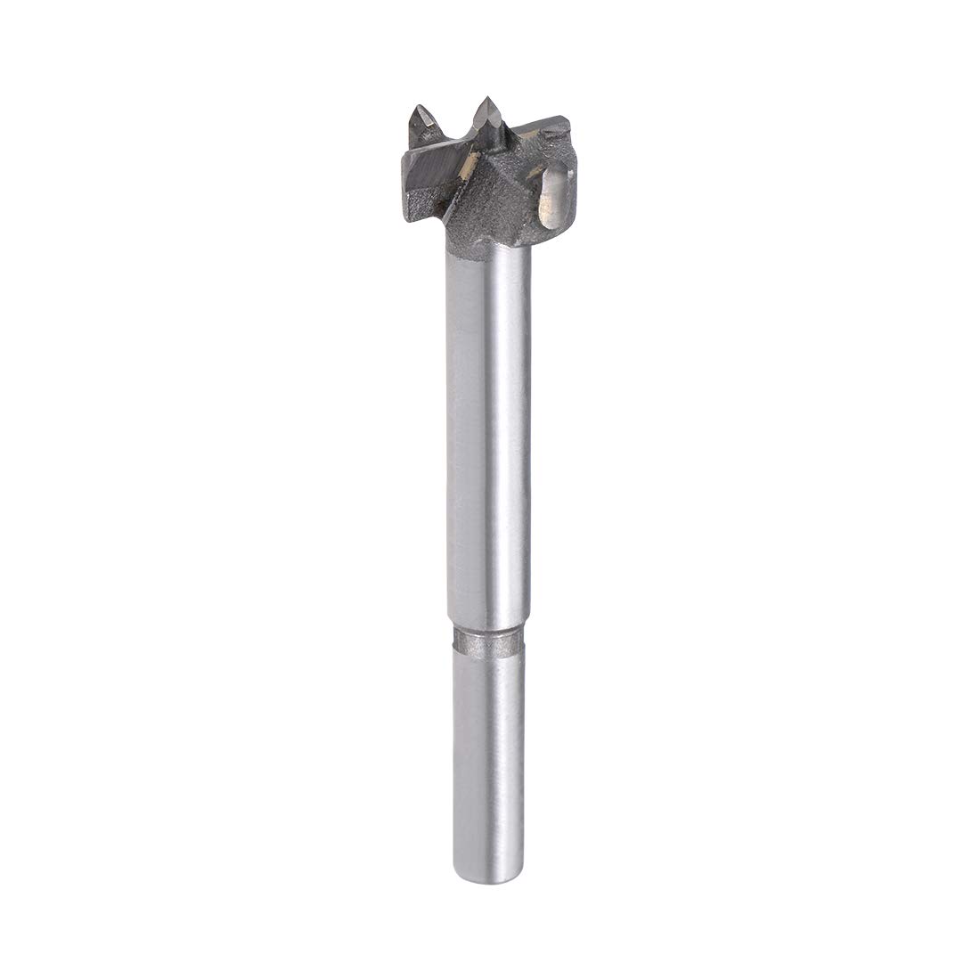 sourcing map Forstner Drill Bits 17mm, Tungsten Carbide Wood Hole Saw Auger Opener Woodworking Hinge Hole Drilling Boring Bit Cutter Gray