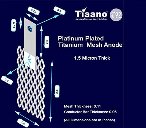 Platinised Titanium Mesh Anode