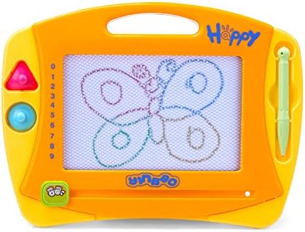 Magnetic Doodle Board๏ผColorful Magnetic Drawing Board,Erasable Sketching Pad for kids,Toys Gifts for Toddlers Kids Writing Painting and Learning