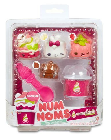 Toys'R'Us exclusive Num Noms Menchie's Frozen Yogurt Starter Pack - Scented - Make your own Flavored Deliciously Scented Lip Gloss - Thumbnail 3