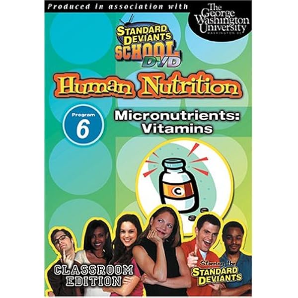 Amazon.com: Standard Deviants School - Human Nutrition