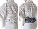 Hitotoki Japanese Yukata Kimono Robe Obi Belt Mens White Japan Anime Mt.Fuji