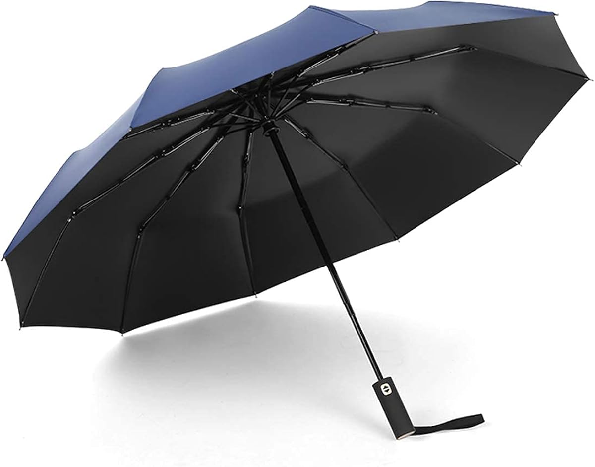 Windproof Folding Umbrella for Travel Rain&Sun PopUp Umbrella Auto
