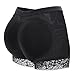 Hansme Butt Lifter Body Shaper Control Panties Seamless Breathable Underwear,Black,Small