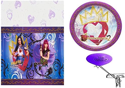 Descendants 2 16 Count Party Pack With 2 Table Covers