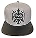 Destiny Raid Skull Grey and Black Baseball Hat - One Size Fits Most